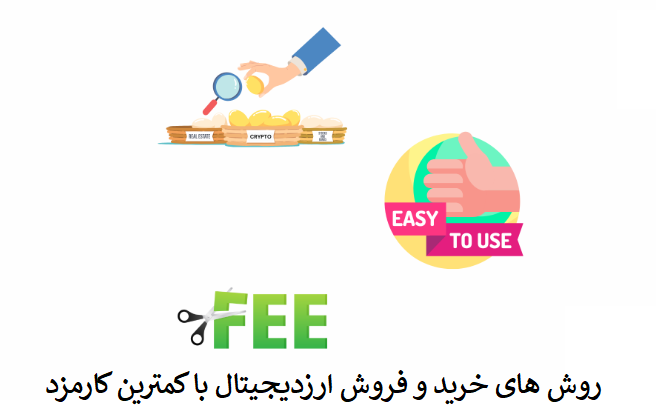 روشهای خرید و فروش ارز دیجیتال با کمترین کارمزد